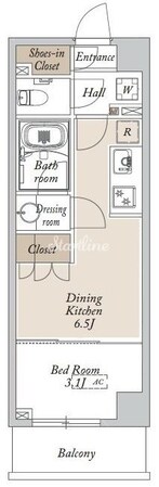 HF東尾久レジデンスの物件間取画像